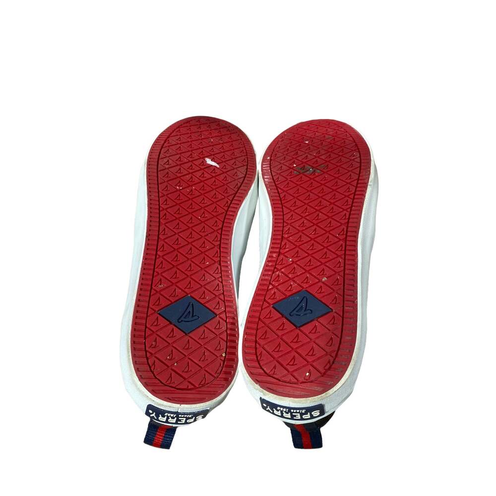 Sperry Women's Crest Twin Gore Navy, Red & Black Bionic Slip-On Size 9 1/2 - Picture 7 of 7